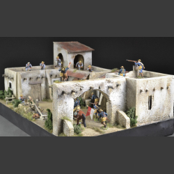 Durango Mexican Village - Diorama