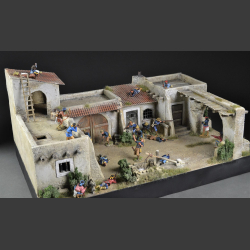 Durango Mexican Village - Diorama