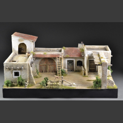 Durango Mexican Village - Diorama