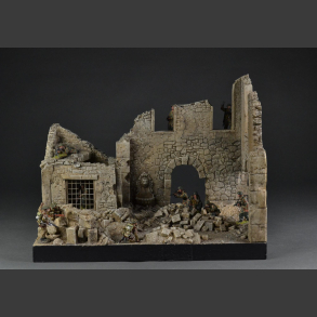 Monte Cassino - Diorama