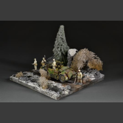 Winter- diorama 