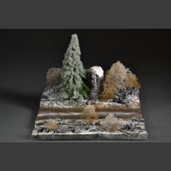 Winter- diorama 