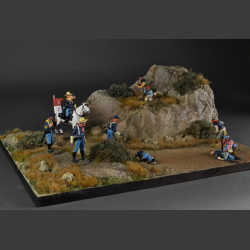 Desert Rocky Mountain - Diorama