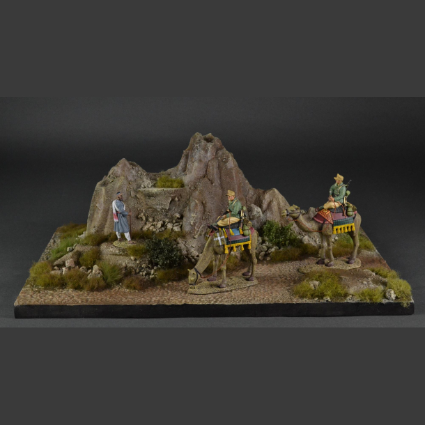 Desert Rocky Mountain - Diorama