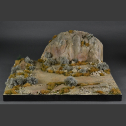 Desert Rocky Mountain - Diorama