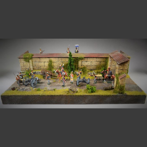 Wall, Port and old Street - Diorama 