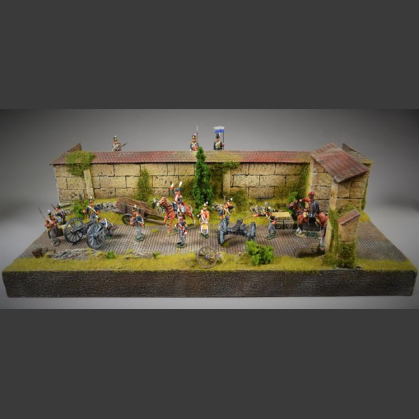 Wall, Port and old Street - Diorama 