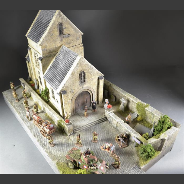 French church - diorama 
