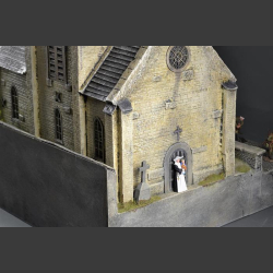 French church - diorama 