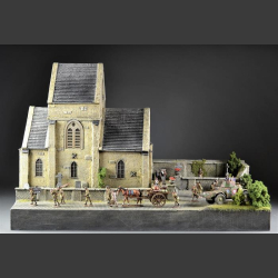 French church - diorama 