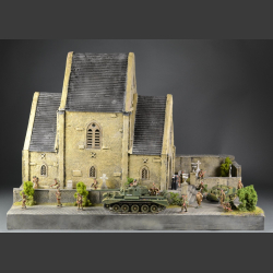 French church - diorama 