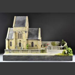 French church - diorama 