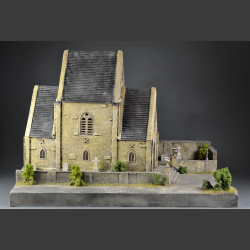 French church - diorama 