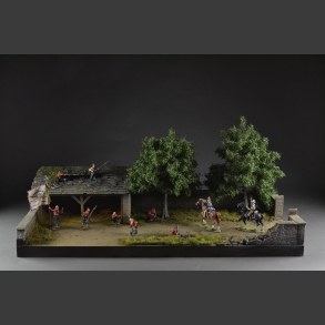 Old barn - diorama 