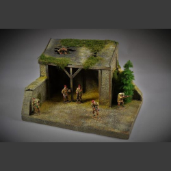 Old barn - diorama 