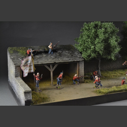 Old barn - diorama 