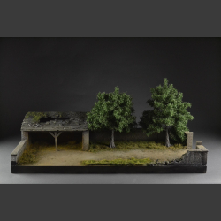 Old barn - diorama 
