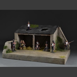 Old barn - diorama 