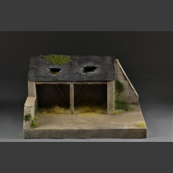 Old barn - diorama 
