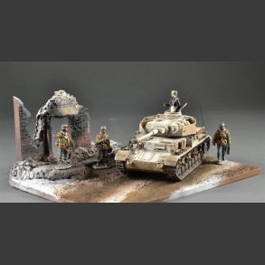 Ruin winter - diorama  