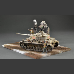 Ruin winter - diorama  