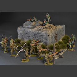Tobruk Bunker - Diorama