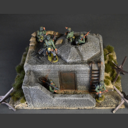 Tobruk Bunker - Diorama