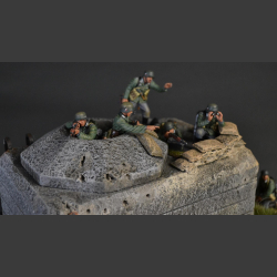 Tobruk Bunker - Diorama