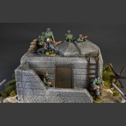 Tobruk Bunker - Diorama