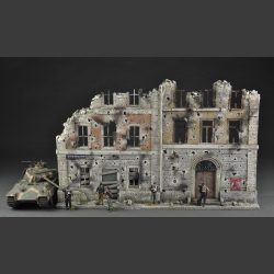 Berlin building in bombed condition