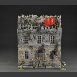 Berlin building in bombed condition