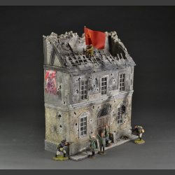 Berlin building in bombed condition