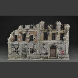 Berlin building in bombed condition