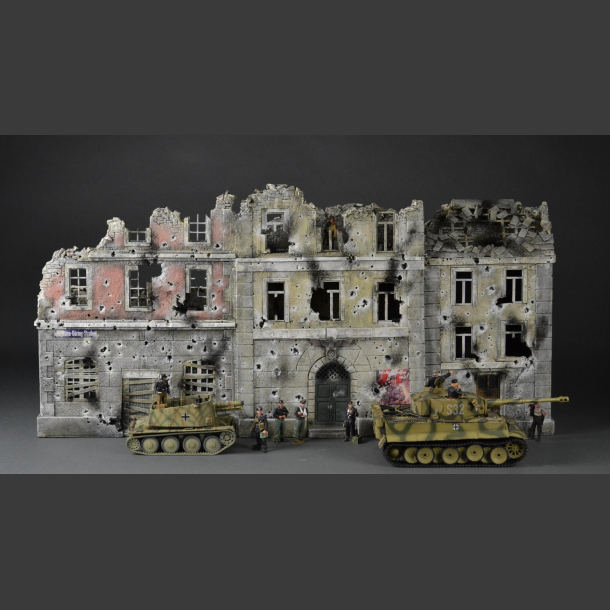 Berlin building in bombed condition