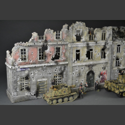 Berlin building in bombed condition