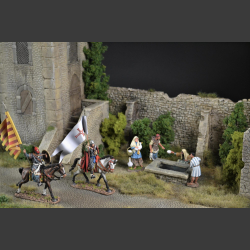 Medieval tower - diorama 