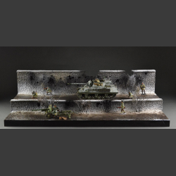 Winter "parallel road" - Diorama 