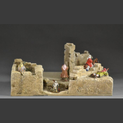Desert ruin - diorama