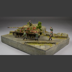 Road through Terrain - diorama 