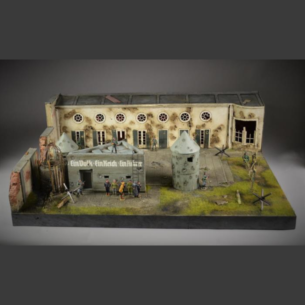 Reichschancellory bunkers - diorama 