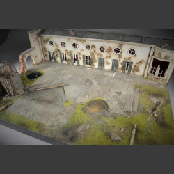 Reichschancellory bunkers - diorama 