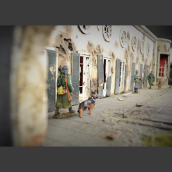 Reichschancellory bunkers - diorama 