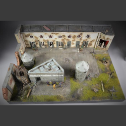 Reichschancellory bunkers - diorama 
