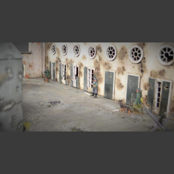 Reichschancellory bunkers - diorama 