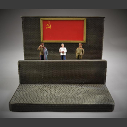 Soviet Tribune - diorama 