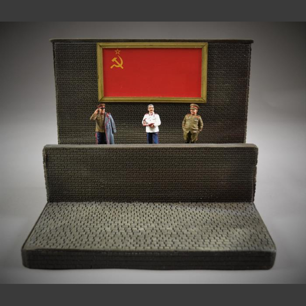 Soviet Tribune - diorama 