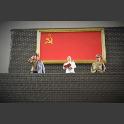 Soviet Tribune - diorama 