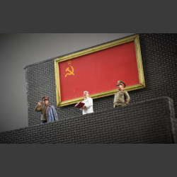Soviet Tribune - diorama 