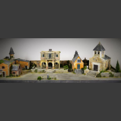 Ville De Claremont - Diorama  