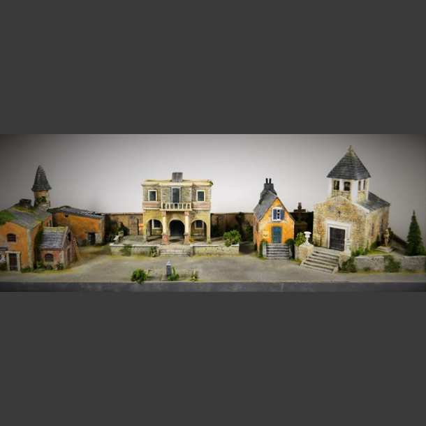 Ville De Claremont - Diorama  
